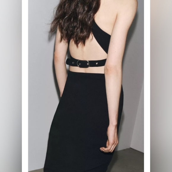 Zara Contouring Buckle Dress - Picture 2 of 6